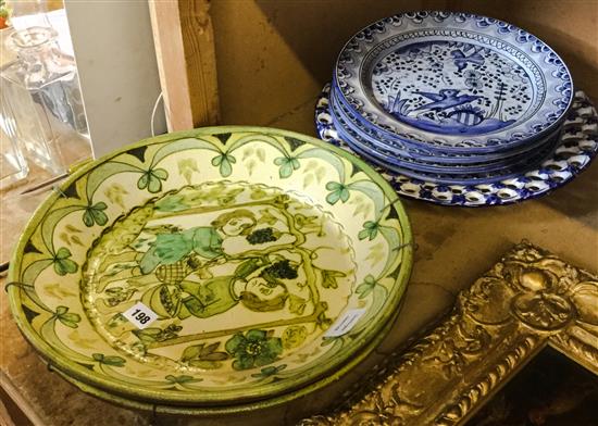 2 Portugese plates & others